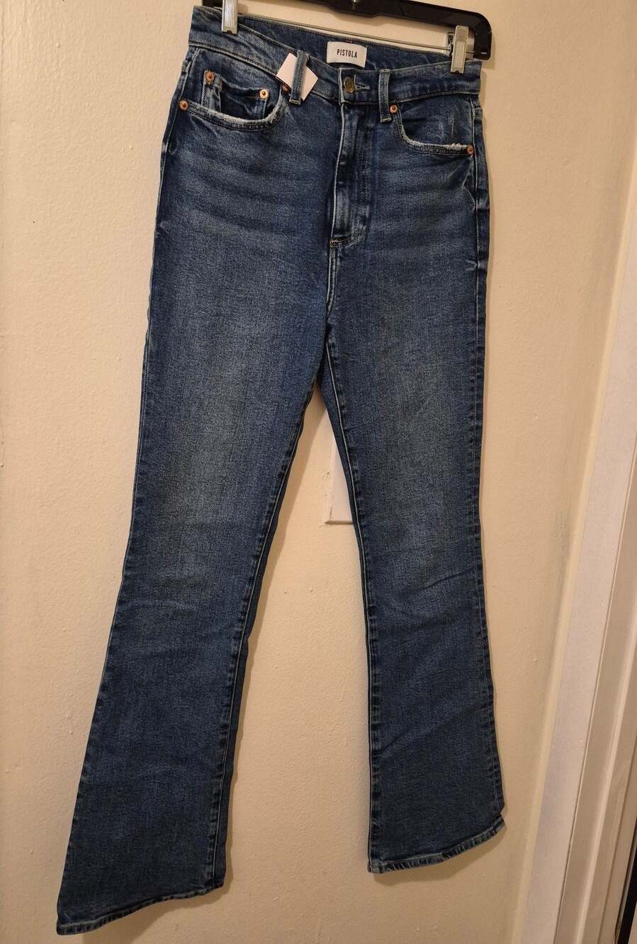 Pistola Denim Blue High Rise Bootcut Jeans Size 26
